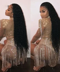 Mink Kinky Curly 100% Human Hair Wig