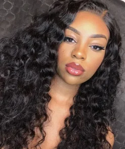 Burmese Curly Raw Hair 5x5 HD Lace Closure Wig