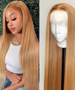 Colored wigs Straight 4x4/13x4 Lace 100% Human Hair Wig